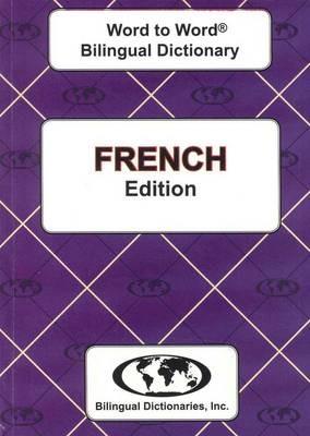 English-French & French-English Word-to-Word Dictionary - C. Sesma,V. Munsch - cover
