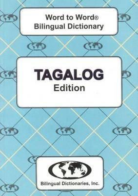 English-Tagalog & Tagalog-English Word-to-Word Dictionary - C. Sesma - cover