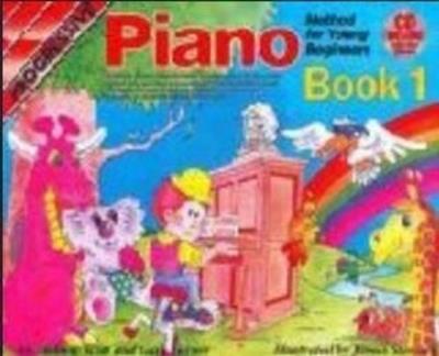 Progressive Piano Method for Young Beginners-Bk 1: With Poster & Keyboard Stickers - Andrew Scott - cover