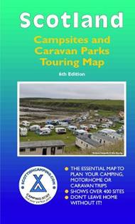 Scotland Campsites and Caravan Parks: Touring Map