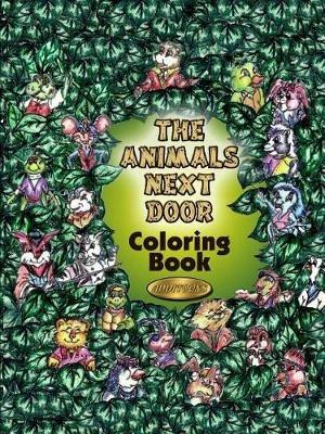 The Animals Next Door Coloring Book - Addison Baker - cover