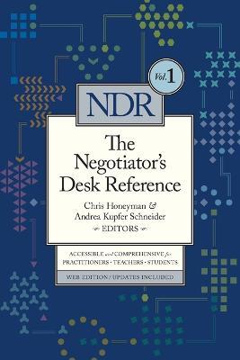 The Negotiator's Desk Reference - cover