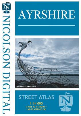 Nicolson Street Atlas Ayrshire - Val Fry,Nicolson Digital Ltd - cover