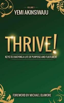 Thrive: Keys to Enjoying A Life of Purpose and Fulfilment - Yemi Akinsiwaju - cover