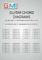Guitar Chord Diagrams: 100 Pages - 16 chord boxes per page five frets per box - Ged Brockie - cover