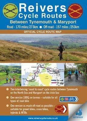 Reivers Cycle Routes - On and Off-road (waterproof) - Ted Liddle - cover