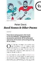 Band Names & Other Poems - Peter Davis - cover