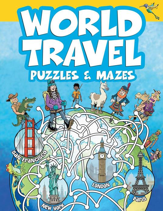 World Travel Puzzles & Mazes - Whelon Chuck - ebook