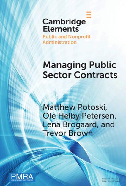 Managing Public Sector Contracts