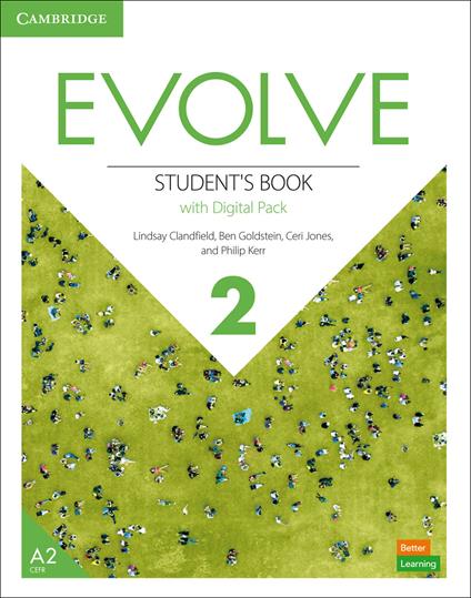 Evolve Level 2 Student's Book with Digital Pack - Lindsay Clandfield,Ben Goldstein,Ceri Jones - cover