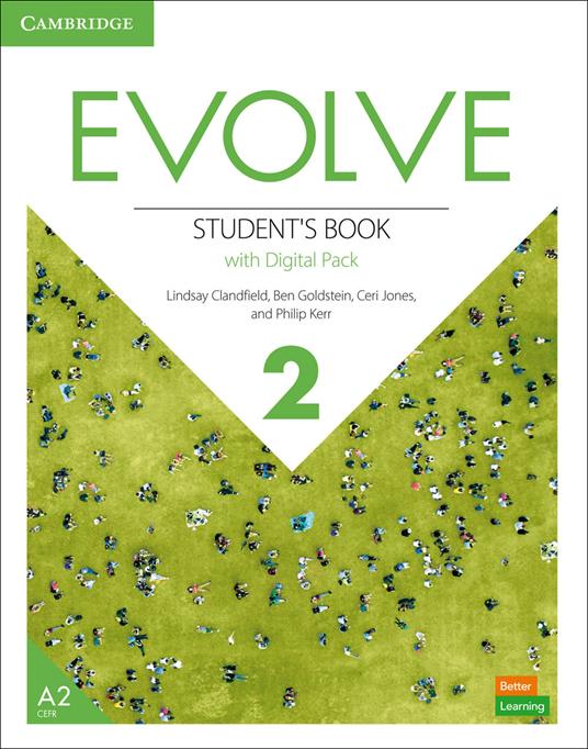 Evolve Level 2 Student's Book with Digital Pack - Lindsay Clandfield,Ben Goldstein,Ceri Jones - cover
