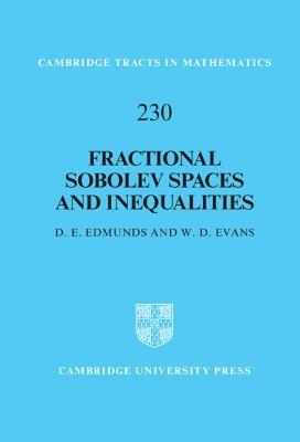 Fractional Sobolev Spaces and Inequalities - D. E. Edmunds,W. D. Evans - cover