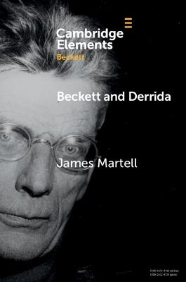 Beckett and Derrida - James Martell - cover