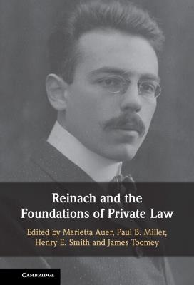 Reinach and the Foundations of Private Law - cover