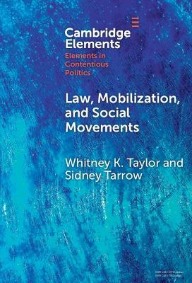 Law, Mobilization, and Social Movements: How Many Masters? - Whitney K. Taylor,Sidney Tarrow - cover
