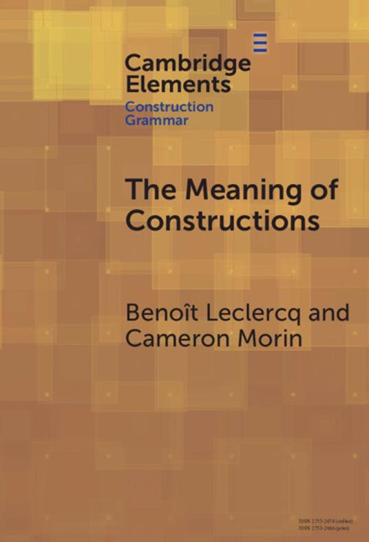 The Meaning of Constructions