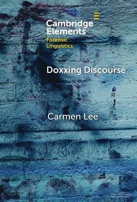 Doxxing Discourse - Carmen Lee - cover
