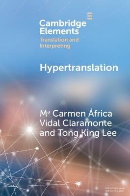 Hypertranslation - Mª Carmen África Vidal Claramonte,Tong King Lee - cover