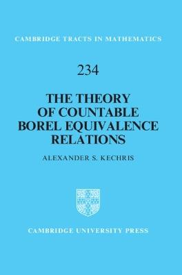 The Theory of Countable Borel Equivalence Relations - Alexander S. Kechris - cover