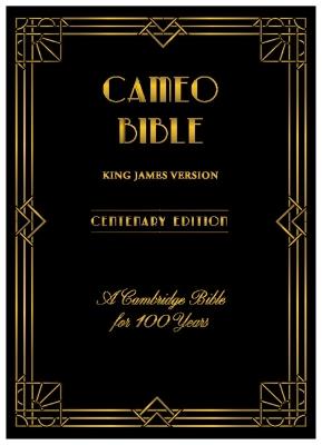 KJV Cameo Centenary Edition, Vintage Golden Brown Calfskin Leather, Full Yapp, KJ457:XRLY - cover