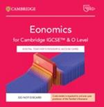 Cambridge IGCSE And O Level Economics. Digital Teacher's Resource Access Card