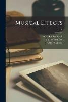Libro in inglese Musical Effects; v.48  - Arthur Gutman