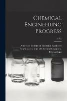 Libro in inglese Chemical Engineering Progress; 13 pt2 