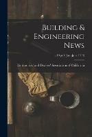 Libro in inglese Building & Engineering News; v.19 pt.1 (Jan.-June 1919) 