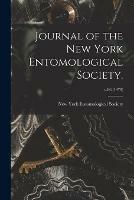 Libro in inglese Journal of the New York Entomological Society.; v.86 (1978) 