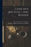 Libro in inglese Canadian Architect and Builder; 4 