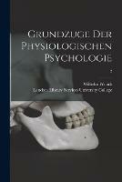 Libro in inglese Grundzuge Der Physiologischen Psychologie [electronic Resource]; 2  - Wilhelm Wundt