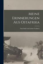Meine Erinnerungen aus Ostafrika