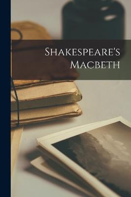 Shakespeare's Macbeth - Anonymous - cover