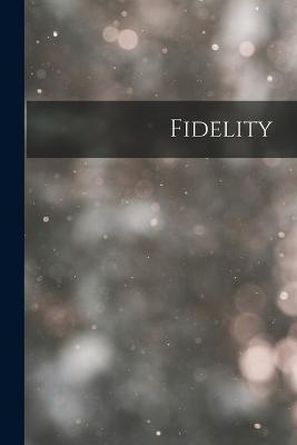 Fidelity - Anonymous - cover
