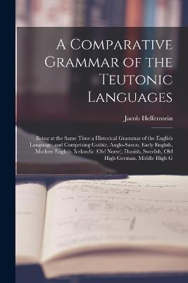 A Comparative Grammar of the Teutonic Languages: Being at the Same Time a Historical Grammar of the English Language. and Comprising Gothic, Anglo-Saxon, Early English, Modern English, Icelandic (Old Norse), Danish, Swedish, Old High German, Middle High G - Jacob Helfenstein - cover