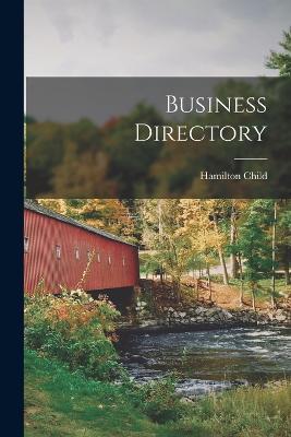 Business Directory - Hamilton Child - cover