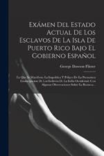 Exámen Del Estado Actual De Los Esclavos De La Isla De Puerto Rico Bajo El Gobierno Español: En Que Se Manifiesta La Impolítica Y Peligro De La Prematura Emancipacion De Los Esclavos De La India Occidental: Con Algunas Observaciones Sobre La Ruinosa...