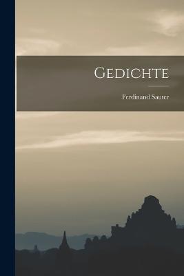 Gedichte - Ferdinand Sauter - cover