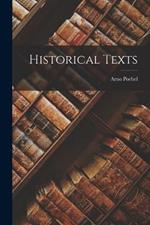 Historical Texts