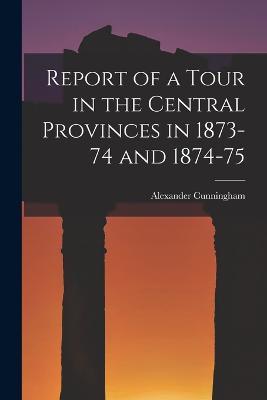 Report of a Tour in the Central Provinces in 1873-74 and 1874-75 - Alexander Cunningham - cover
