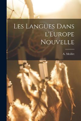 Les langues dans l'Europe nouvelle - cover