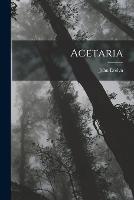 Acetaria - John Evelyn - cover