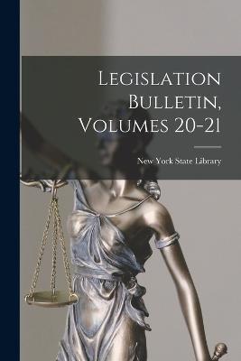 Legislation Bulletin, Volumes 20-21 - cover