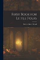 First Book for Little Folks