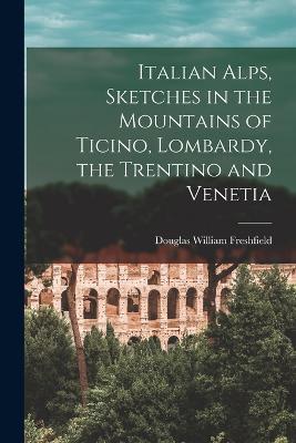 Italian Alps, Sketches in the Mountains of Ticino, Lombardy, the Trentino and Venetia - Douglas William Freshfield - cover