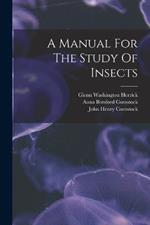 A Manual For The Study Of Insects