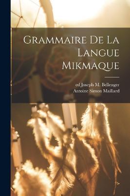 Grammaire de la langue mikmaque - cover