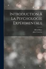 Introduction À La Psychologie Expérimentale