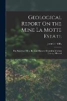 Geological Report On the Mine La Motte Estate: The Property of Hon. Rowland Hazard, Situated in Madison County, Missouri - James E Mills - cover