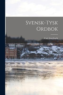Svensk-Tysk ordbok - Carl Auerbach - cover